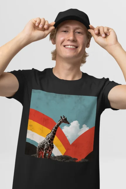 T-shirt GIRAFFE (#027) – Image 4