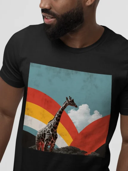 T-shirt GIRAFFE (#027) – Image 5