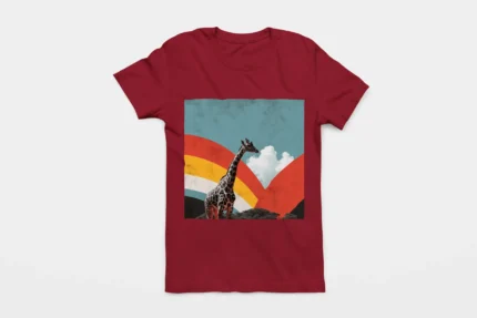 T-shirt GIRAFFE (#027) – Image 6