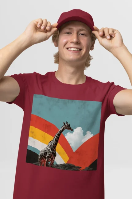 T-shirt GIRAFFE (#027) – Image 9