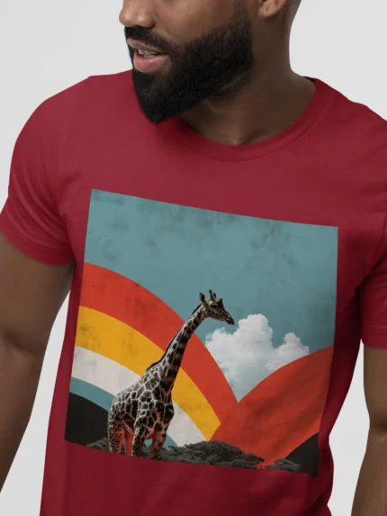 T-shirt GIRAFFE (#027) – Image 10