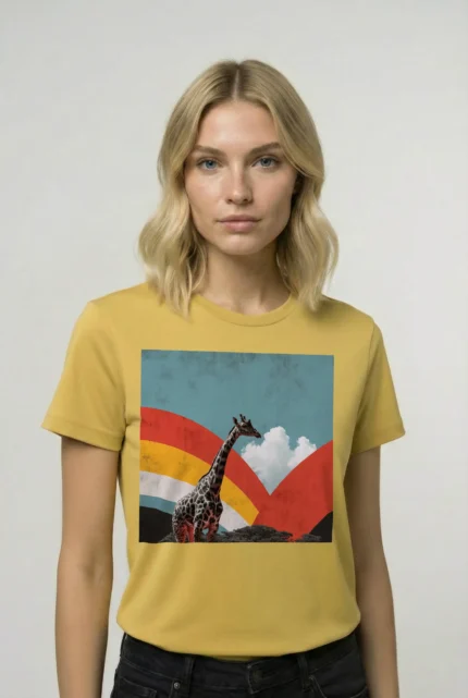 T-shirt GIRAFFE (#027) – Image 32