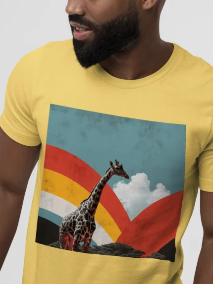 T-shirt GIRAFFE (#027) – Image 35