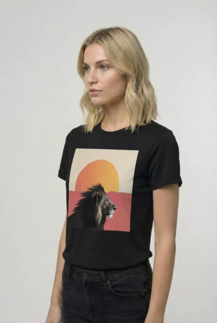 T-shirt LION (#027) – Image 3