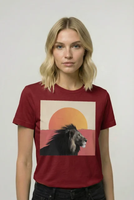 T-shirt LION (#027) – Image 7