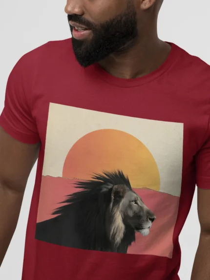 T-shirt LION (#027) – Image 10