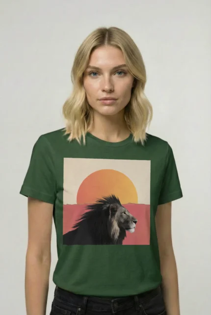 T-shirt LION (#027) – Image 12