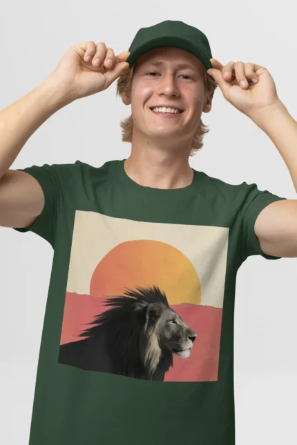T-shirt LION (#027) – Image 14