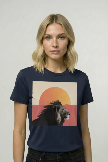 T-shirt LION (#027) – Image 17