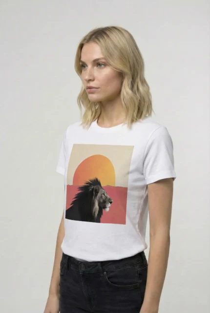 T-shirt LION (#027) – Image 28