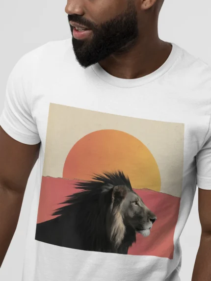 T-shirt LION (#027) – Image 30