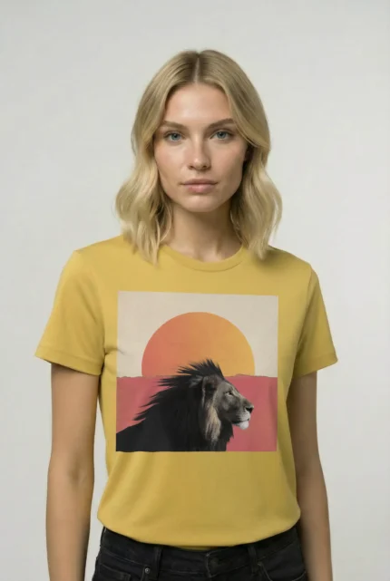 T-shirt LION (#027) – Image 32