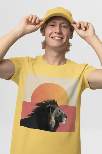 T-shirt LION (#027) – Image 34