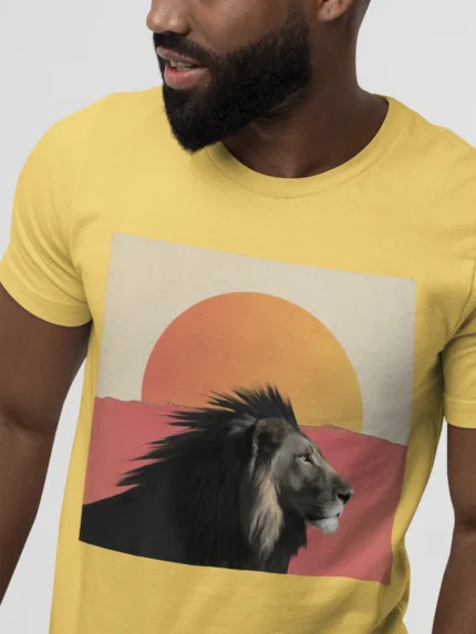 T-shirt LION (#027) – Image 35