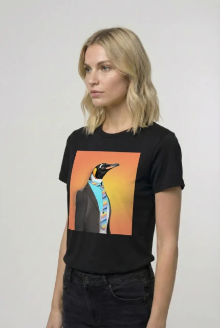 T-shirt PENGUIN (#027) – Image 3