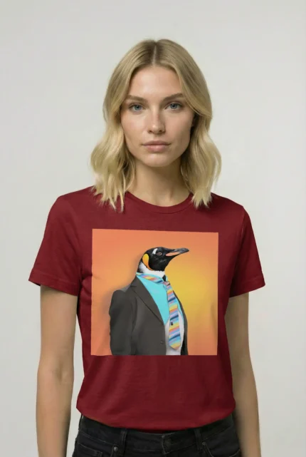 T-shirt PENGUIN (#027) – Image 7
