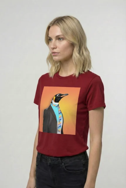 T-shirt PENGUIN (#027) – Image 8