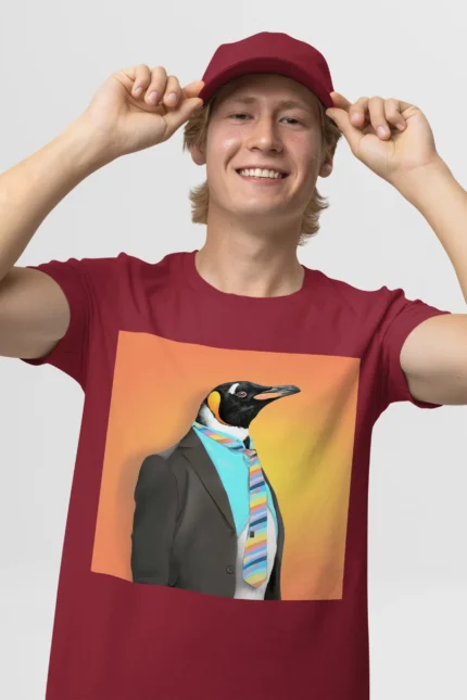 T-shirt PENGUIN (#027) – Image 9