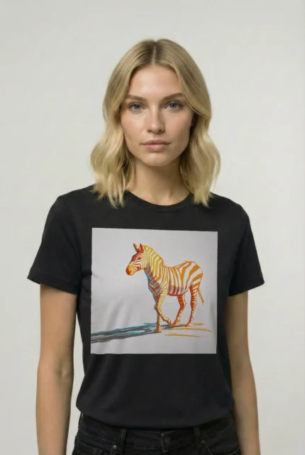 T-shirt ZEBRA (#027) – Image 2