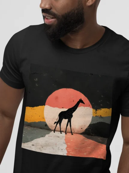T-shirt GIRAFFE (#028) – Image 5