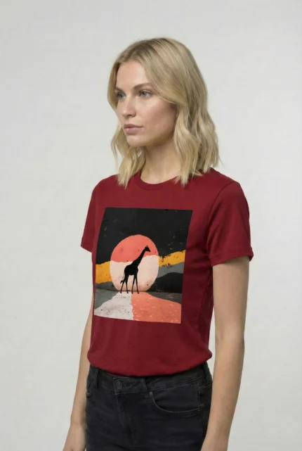 T-shirt GIRAFFE (#028) – Image 8