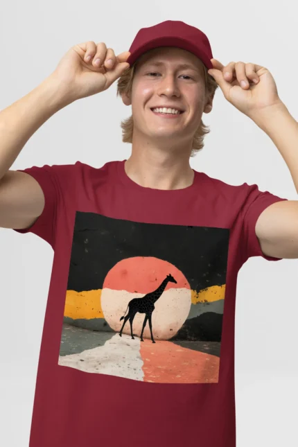 T-shirt GIRAFFE (#028) – Image 9