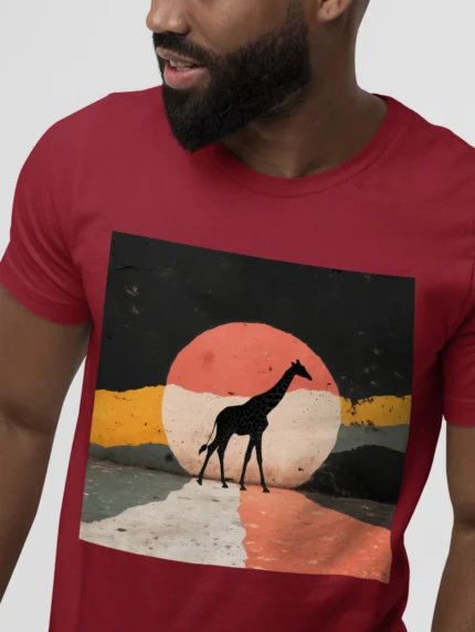 T-shirt GIRAFFE (#028) – Image 10