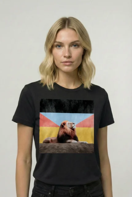 T-shirt LION (#028) – Image 2