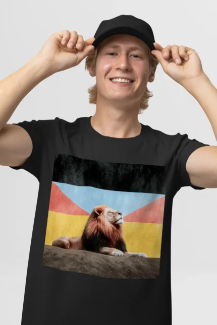 T-shirt LION (#028) – Image 4