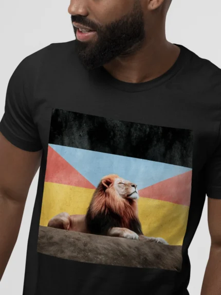 T-shirt LION (#028) – Image 5