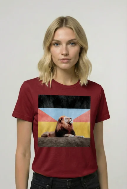 T-shirt LION (#028) – Image 7