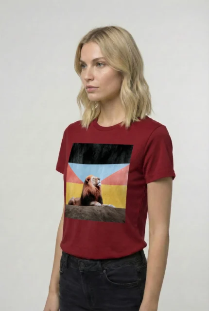T-shirt LION (#028) – Image 8