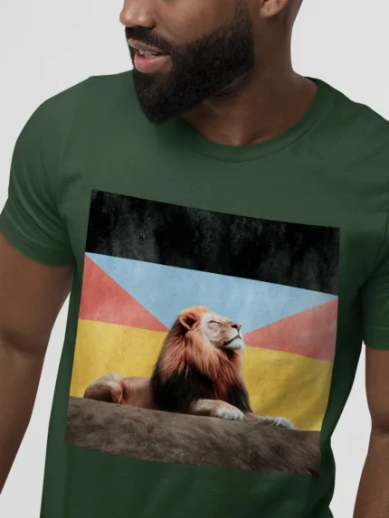 T-shirt LION (#028) – Image 15