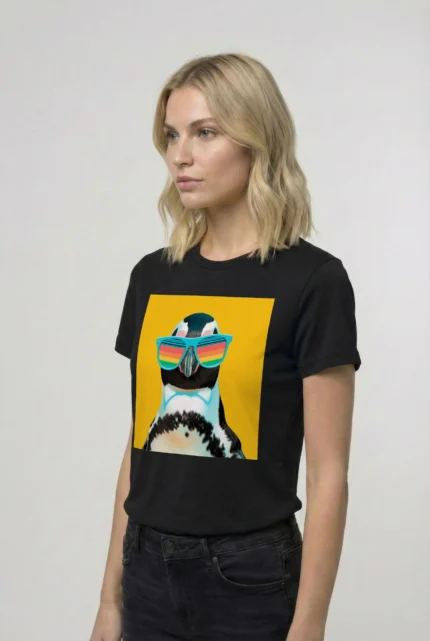 T-shirt PENGUIN (#028) – Image 3