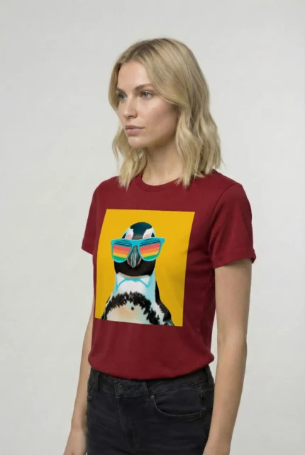 T-shirt PENGUIN (#028) – Image 8