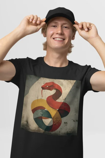 T-shirt SNAKE (#028) – Image 4
