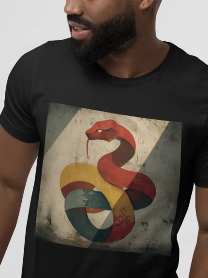 T-shirt SNAKE (#028) – Image 5