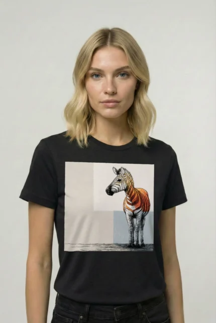 T-shirt ZEBRA (#028) – Image 2