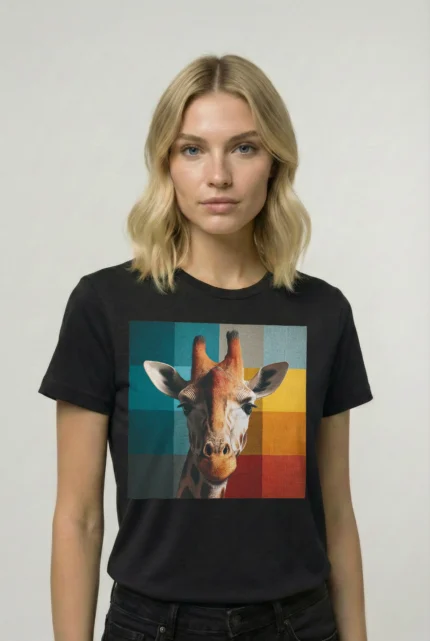 T-shirt GIRAFFE (#029) – Image 2