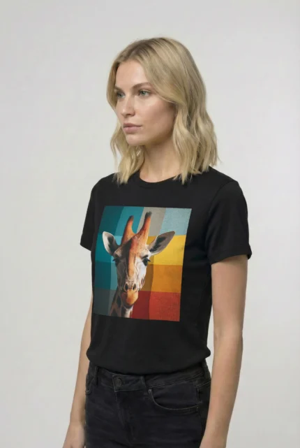 T-shirt GIRAFFE (#029) – Image 3
