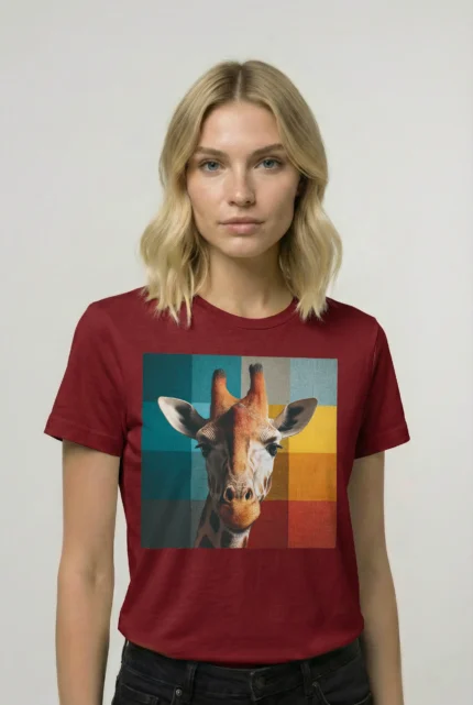 T-shirt GIRAFFE (#029) – Image 7