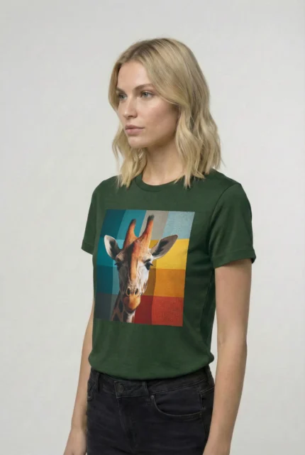 T-shirt GIRAFFE (#029) – Image 13