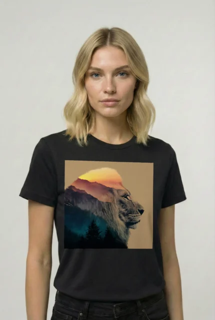 T-shirt LION (#029) – Image 2