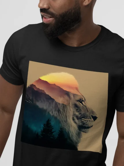 T-shirt LION (#029) – Image 5