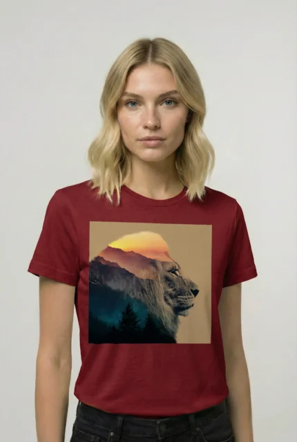 T-shirt LION (#029) – Image 7
