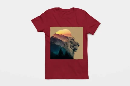 T-shirt LION (#029) – Image 6