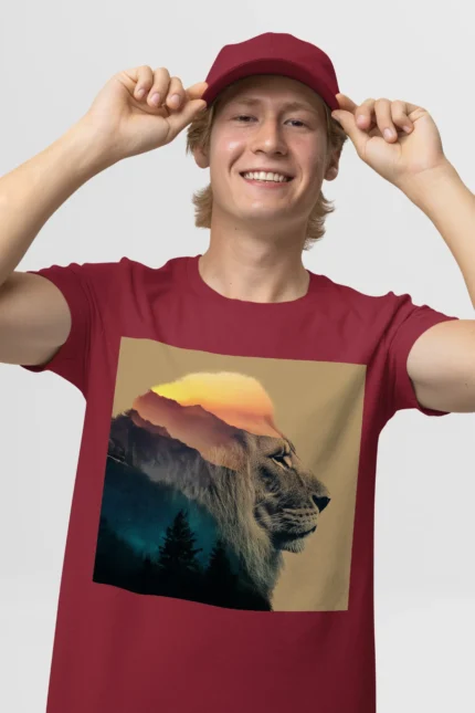 T-shirt LION (#029) – Image 9