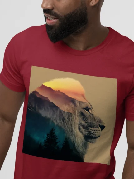 T-shirt LION (#029) – Image 10