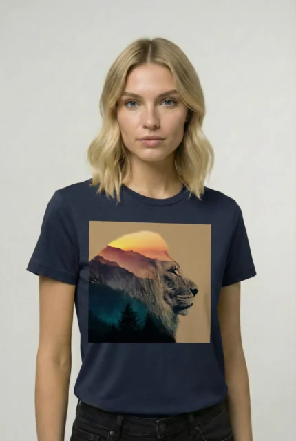 T-shirt LION (#029) – Image 17