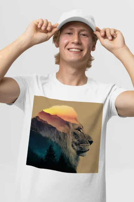 T-shirt LION (#029) – Image 29